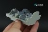 Quinta Studio QDS+32263 Tornado GR.1 3D-Printed & coloured Interior on decal paper (Revell) (Small version) (with 3D-printed resin parts) 1/32